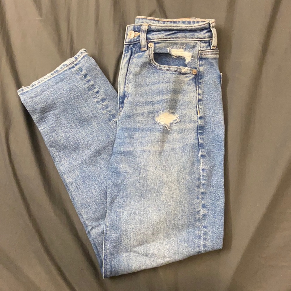 American Eagle stretch high rise Straight Jeans